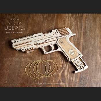 Pistolet Wolf-01 - UGEARS